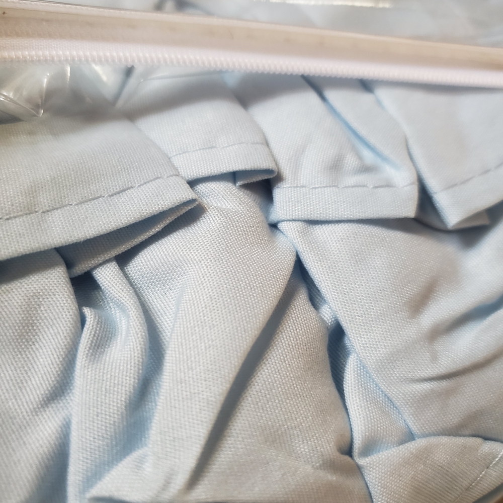 Bed Skirt Madison Blue Wrap-Around Multi Ruffle / Layered Ruffles NWT - Picture 3 of 6
